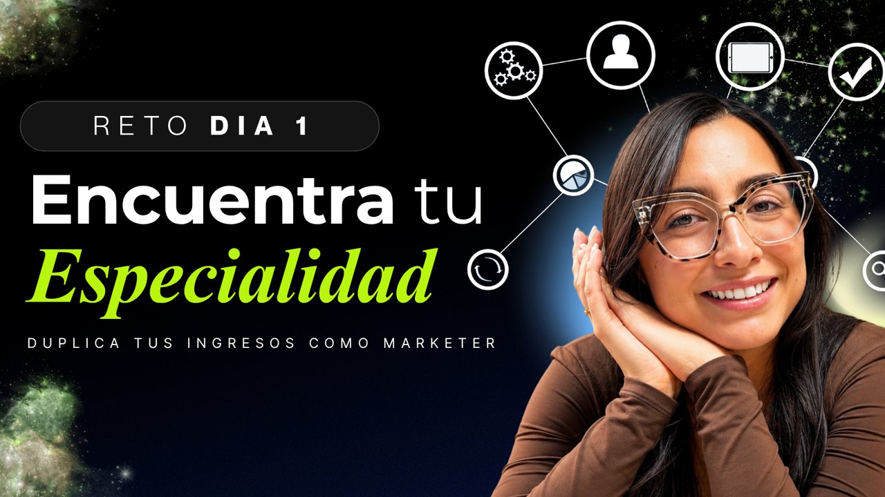 Portada del Día 1: Encuentra tu especialidad