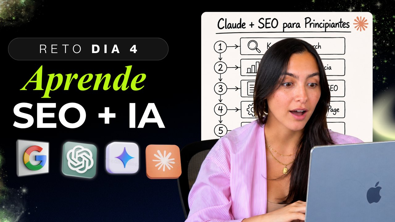 Portada del Día 4: Aprende SEO + IA
