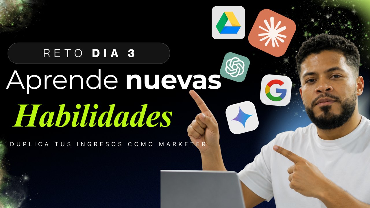 Portada del Día 3: Aprende nuevas habilidades